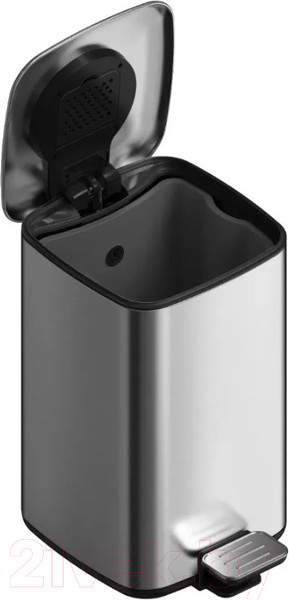 Изображение товара Мусорное ведро WeltWasser Wally TG 12L (серый матовый)