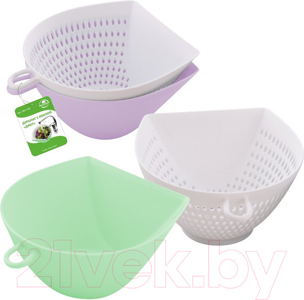 Изображение товара Миска-дуршлаг Мультидом YM11-102