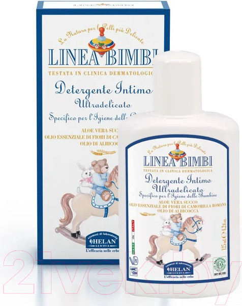 Изображение товара Гель для интимной гигиены Helan Linea Bimbi Детский / 39DI (125мл)