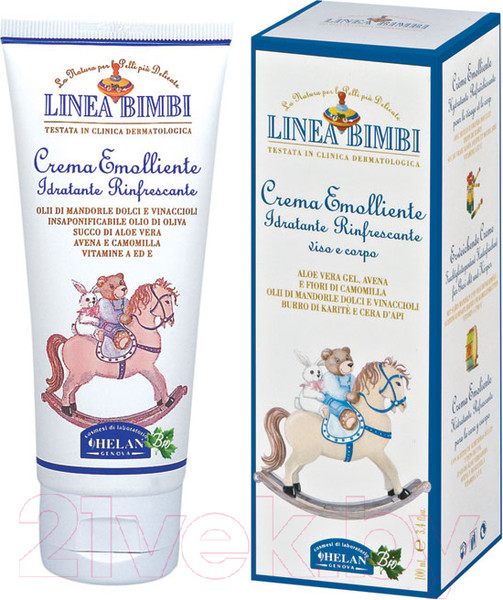 Изображение товара Крем для лица Helan Linea Bimbi Смягчающий / 39E (100мл)