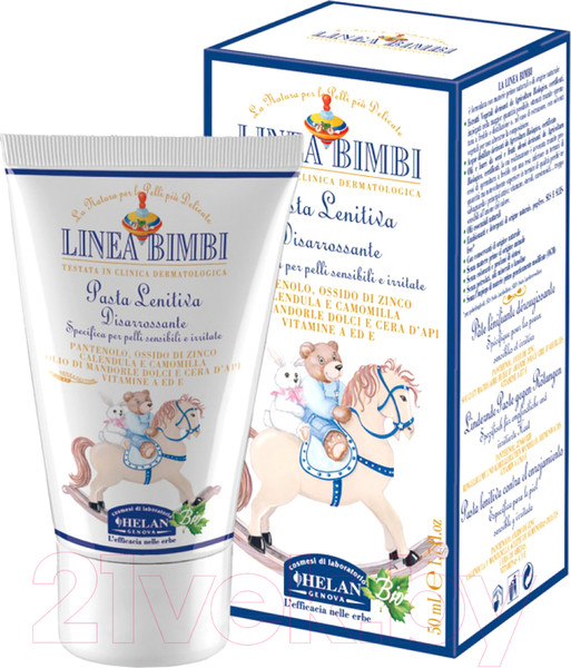 Изображение товара Крем детский Helan Linea Bimbi Успокаивающий регенерирующий / 39PB (50мл)