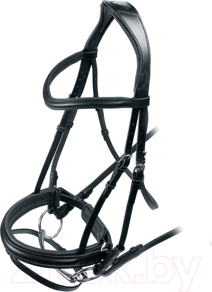 Изображение товара Оголовье для лошади Shires Velociti выездковое COB / 5073/BLACK/COB (черный)