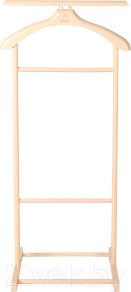 Изображение товара Стойка для одежды Мебелик Костюмная В 21Н (слоновая кость)