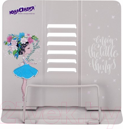 Изображение товара Подставка для книг Юнландия Flower Girl / 237578