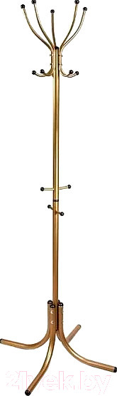 Изображение товара Вешалка для одежды Мебелик М 10 (золото)