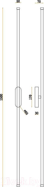 Изображение товара Бра FAVOURITE Reed 3001-3W