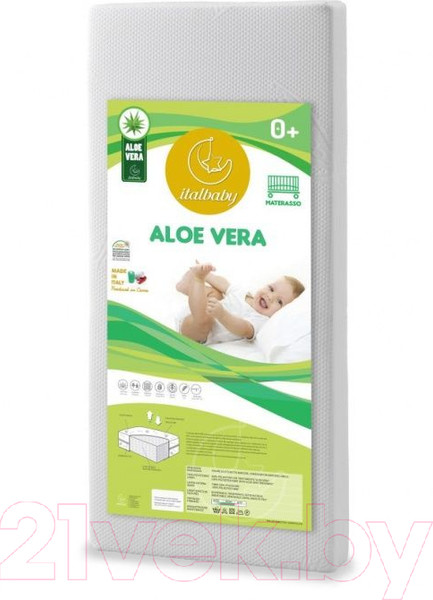 Изображение товара Матрас в кроватку Italbaby Aloevera / 010.2407