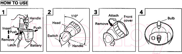 Изображение товара Фонарь Hitachi DS14/18 DVF3 / UB18D