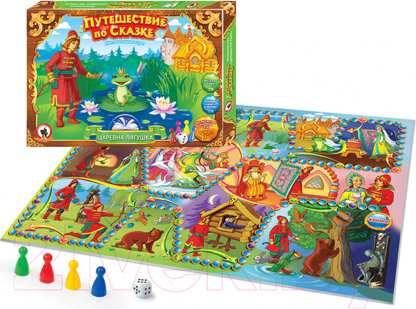 Изображение товара Настольная игра Русский стиль Царевна лягушка / 03044
