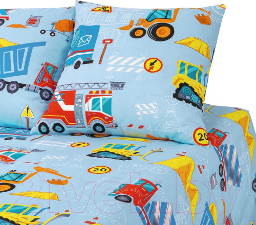 Изображение товара Комплект постельного белья АртПостель Строитель 100