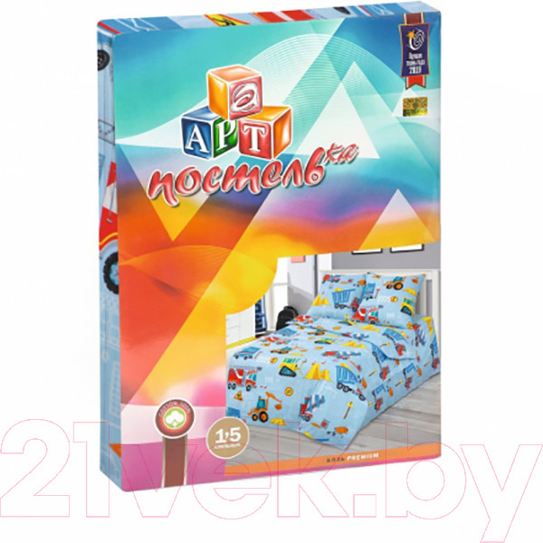 Изображение товара Комплект постельного белья АртПостель Строитель 100