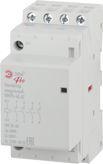 Изображение товара Контактор ЭРА Pro NO-902-298 КМ25-40 AC / Б0049163