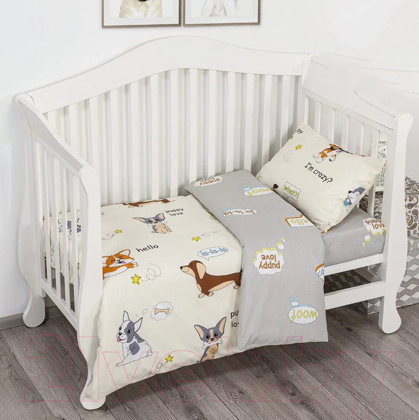 Изображение товара Комплект постельный для малышей АртПостель Люси 922