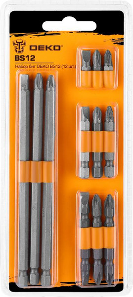 Изображение товара Набор бит Deko BS12 SET 12 / 065-0695