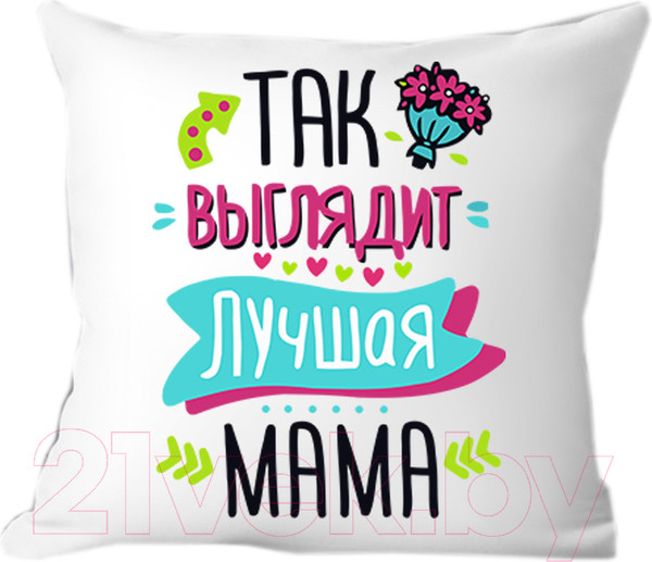 Изображение товара Подушка декоративная Print Style 40x40bel18