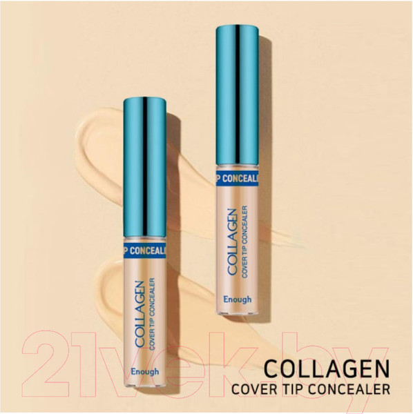 Изображение товара Консилер Enough Collagen Cover Tip Concealer для век тон 02 (5г)