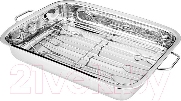 Изображение товара Противень Agness 880-156 (с решеткой)