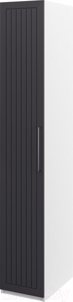 Изображение товара Шкаф-пенал Мебель-Неман Отис МН-039-07 П6 (белый/графит)