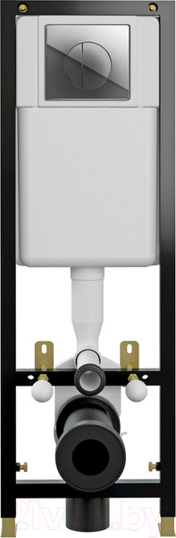 Изображение товара Инсталляция для унитаза Cersanit Leon S-IN-BLACK-Cg-w