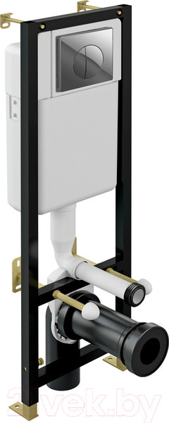 Изображение товара Инсталляция для унитаза Cersanit Leon S-IN-BLACK-Cg-w