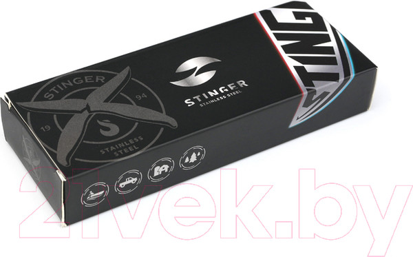 Изображение товара Мультитул STINGER MT-S004B-1 (черный/серебристый)