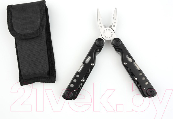 Изображение товара Мультитул STINGER MT-S004B-1 (черный/серебристый)