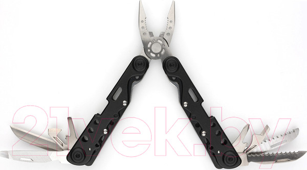 Изображение товара Мультитул STINGER MT-S004B-1 (черный/серебристый)