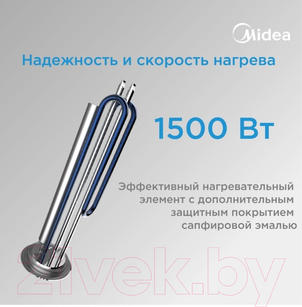 Изображение товара Накопительный водонагреватель Midea MWH-3015-CVM