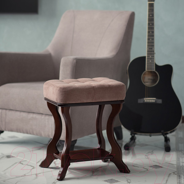 Изображение товара Банкетка Мебелик Берже 26 (темно-коричневый)