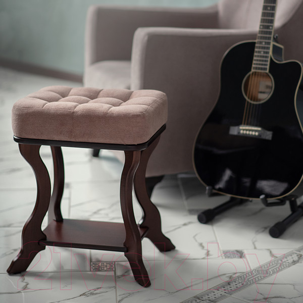 Изображение товара Банкетка Мебелик Берже 26 (темно-коричневый)