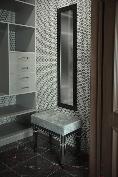 Изображение товара Банкетка Мебелик Васко В 97Н (венге/серебристый)