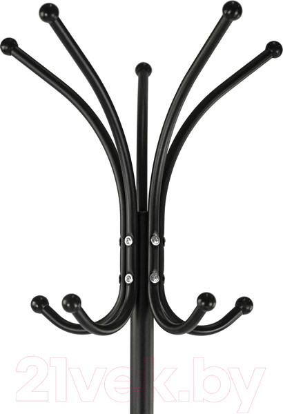 Изображение товара Вешалка для одежды Мебелик Пико 4 (черный)