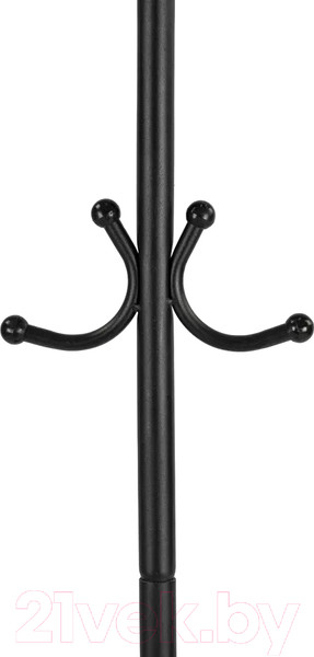 Изображение товара Вешалка для одежды Мебелик Пико 4 (черный)