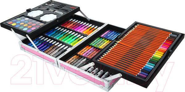 Изображение товара Набор для рисования Юнландия Candy Land / 664633 (163пр)