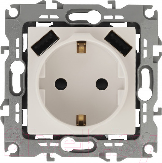 Изображение товара Розетка ЭРА 12-4109-02 / Б0047841 (слоновая кость)