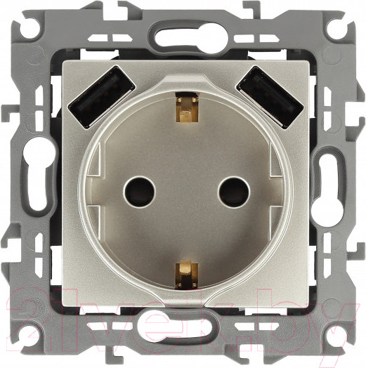 Изображение товара Розетка ЭРА 12-4109-04 / Б0047843 (шампань)