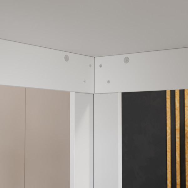 Изображение товара Обеденный стол ТриЯ Промо тип 1 (белый/белый)