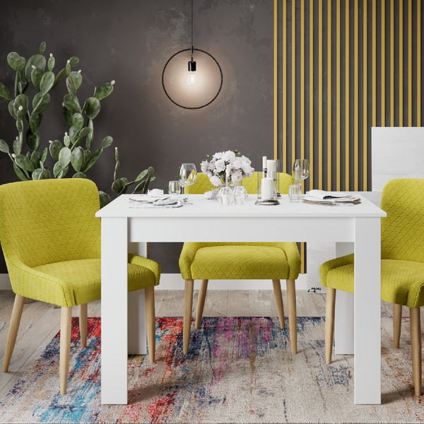 Изображение товара Обеденный стол ТриЯ Промо тип 2 (белый/белый)