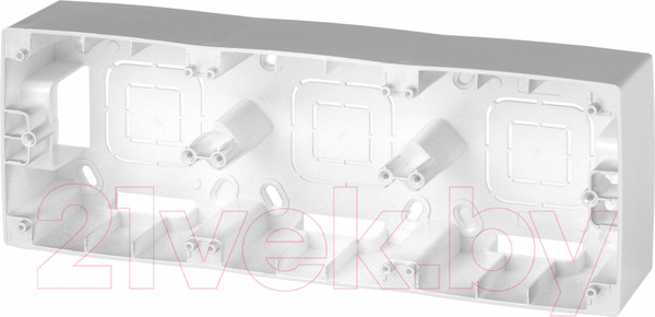 Изображение товара Коробка открытого монтажа ЭРА 12-6103-03 / Б0043182 (алюминий)