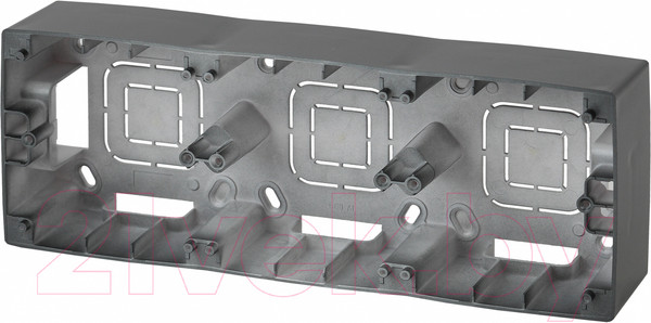 Изображение товара Коробка открытого монтажа ЭРА 12-6103-05 / Б0043184 (антрацит)
