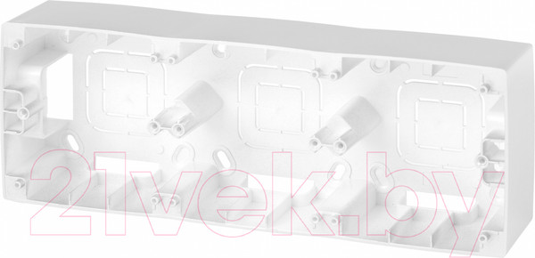 Изображение товара Коробка открытого монтажа ЭРА 12-6103-15 / Б0043189 (перламутр)