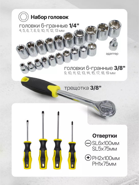 Изображение товара Универсальный набор инструментов WMC Tools WMC-1091