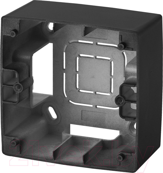 Изображение товара Коробка открытого монтажа ЭРА 12-6101-05 / Б0043164 (антрацит)