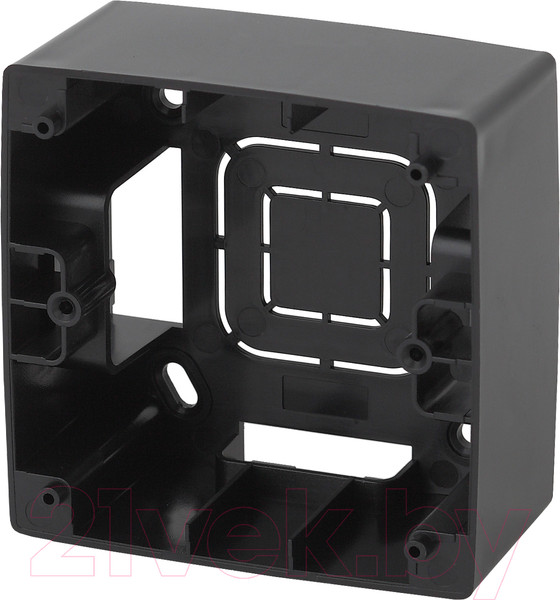 Изображение товара Коробка открытого монтажа ЭРА 12-6101-06 / Б0043165 (черный)