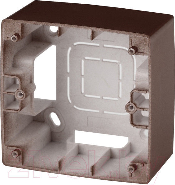 Изображение товара Коробка открытого монтажа ЭРА 12-6101-13 / Б0043167 (бронза)