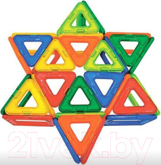 Изображение товара Конструктор магнитный Brauberg Kids Magnetic Big Blocks-34 / 663845