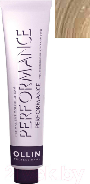 Изображение товара Крем-краска для волос Ollin Professional Performance Permanent Color Cream 11/0 (60мл, специальный блондин натуральный)