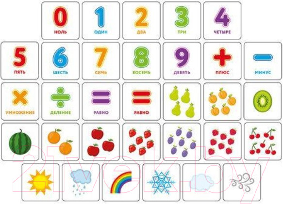 Изображение товара Конструктор магнитный Brauberg Kids Magnetic Big Blocks-64 / 663847