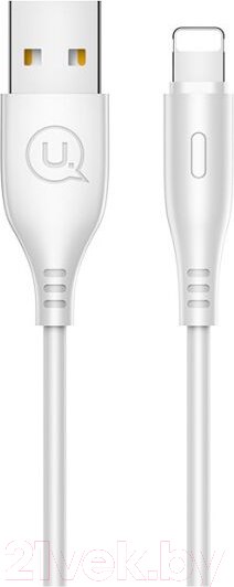 Изображение товара Кабель Usams U18 Round Lightning / SJ266USB02 (1м, белый)