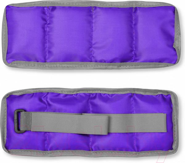 Изображение товара Комплект утяжелителей Indigo Sport Классика SM-148 (2x0.2кг, фиолетовый)